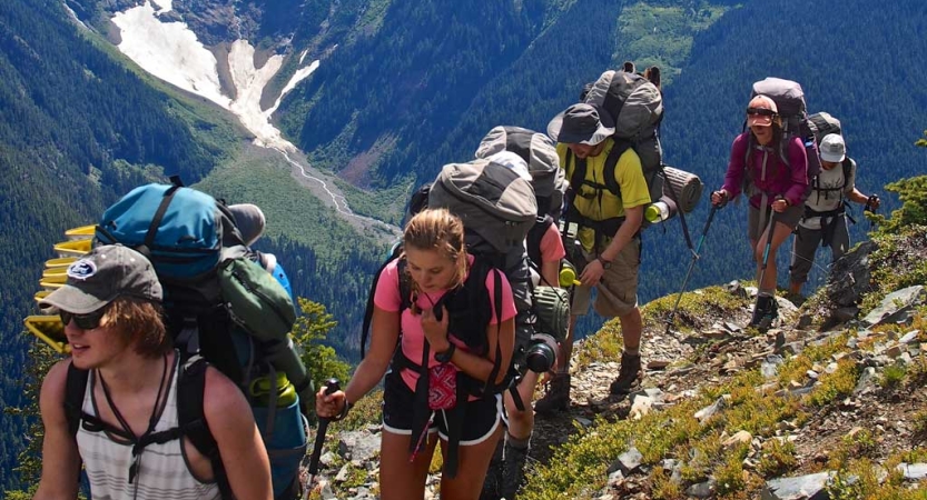 outdoor adventure for teens in the cascades